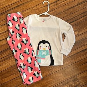 Carters 5T 2 piece pajama